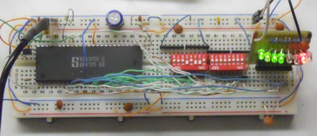 Test CPU Signetics 8X305